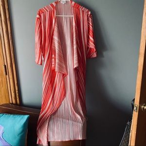 LulaRoe striped cardigan
